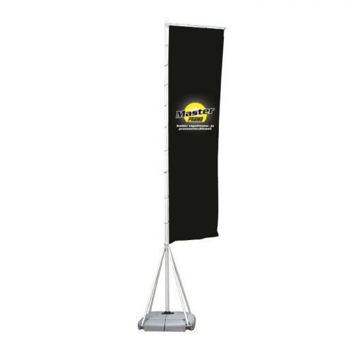 Teleskooppirunkoinen Giantpole lipputanko 5 m