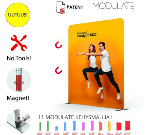 Messuseinä Modulate Magnet